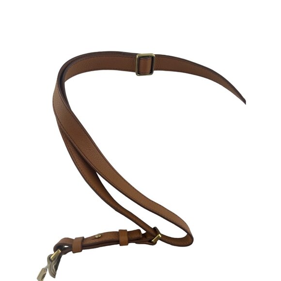 Fossil Canvas Crossbody Bag With Adjustable Strap & Geometric Pattern - Picture 7 of 7